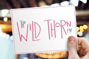 Wild Thorn Font Font Download