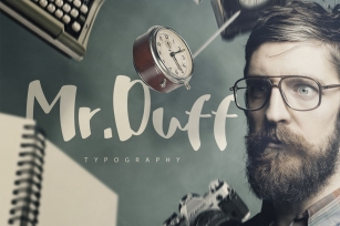 Mr. Duff Typeface Font Download