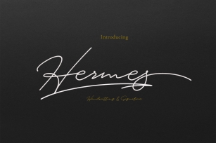 Hermes mono line Font Download