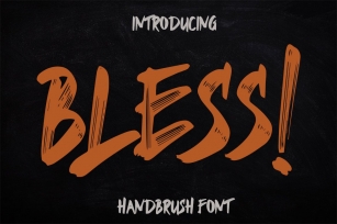 Bless Brush Font Font Download