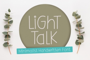 Light Talk Font Download
