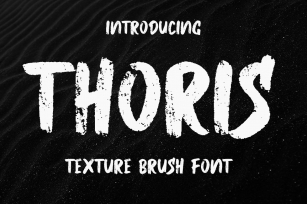 THORIS Brush Font Font Download