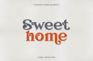 Sweet Home Font Download