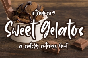 Sweet Gelatos Font Download
