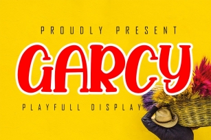 Garcy Playfull Display Font Download