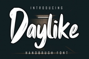 Daylike Handbrush Font Font Download