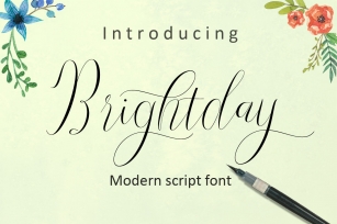Brightday Script Font Download