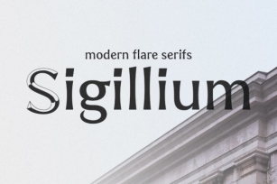 Sigillium Font Download