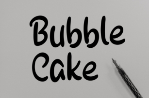 Bubble Cake Font Download