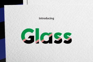 Glass Font Download