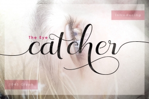 The Eye Catcher + Swashes Font Download
