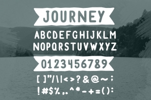 Journey - Handmade Font Font Download