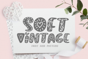 Soft vintage Scandinavian Decor Font Font Download
