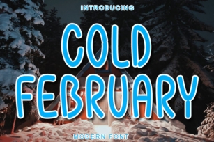 Cold February Font Download