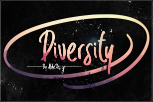 Diversity - WEB FONT Font Download