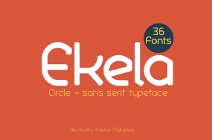 Ekela Circle Font Download