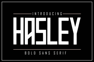 HASLEY Bold Sans Serif Font Download
