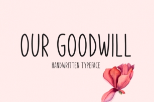 Our Goodwill Font Download