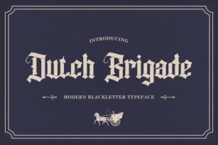 Dutch Brigade Font Download