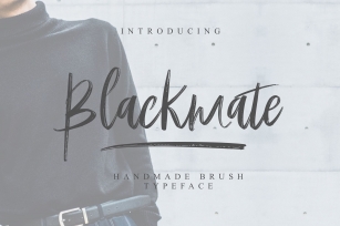 Blackmate Font Download