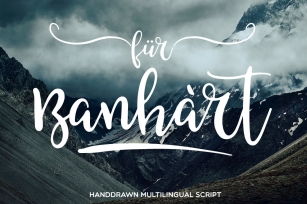 Fur Banhart script Font Download