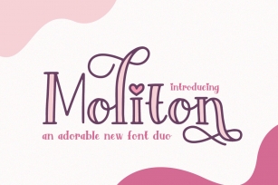 Moliton Serif Font Duo Font Download