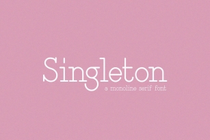 Singleton Font Download