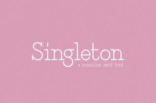 Singleton Font Font Download