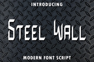 Steel Wall Font Download