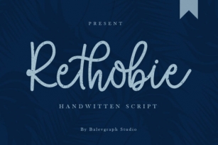 Rethobie Font Download
