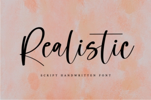 Realistic Font Download