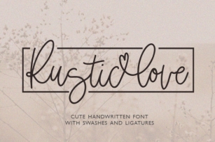 Rustic Love Font Download