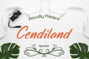 Cendiland Font Download