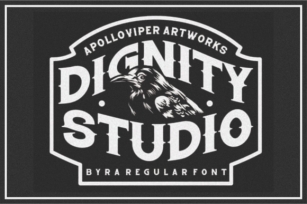 Dignity Studio Font Download