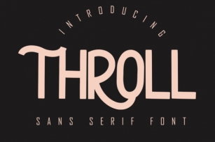 Throll Font Download