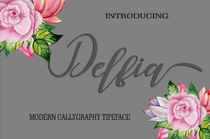 Delfia Scrip Font Download
