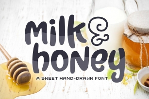 Milk & Honey Font Font Download
