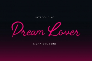 Dream Lover Brush Handwritten Font Download