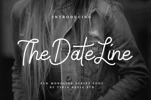 The Date Line Font Download