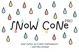 Snow Cone Pro Font Download