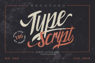 Argopuro Script Font Download