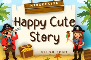 Happy Cute Story Font Download
