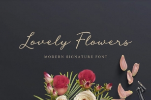 Lovely Flowers Font Download