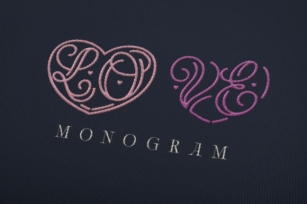 Lo-Ve Monogram Font Download