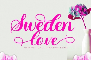 Sweden Love Font Download