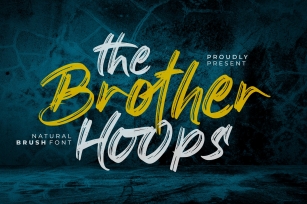 The Brother Hoops Font Download