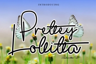 Pretty Lollitta Font Download