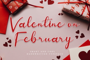 Valentine on February Font Download