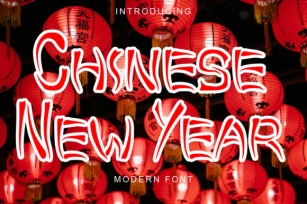 Chinese New Year Font Download