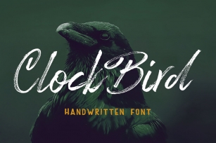 Clock Bird Font Download